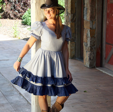 Western Dress- Barn Dancer